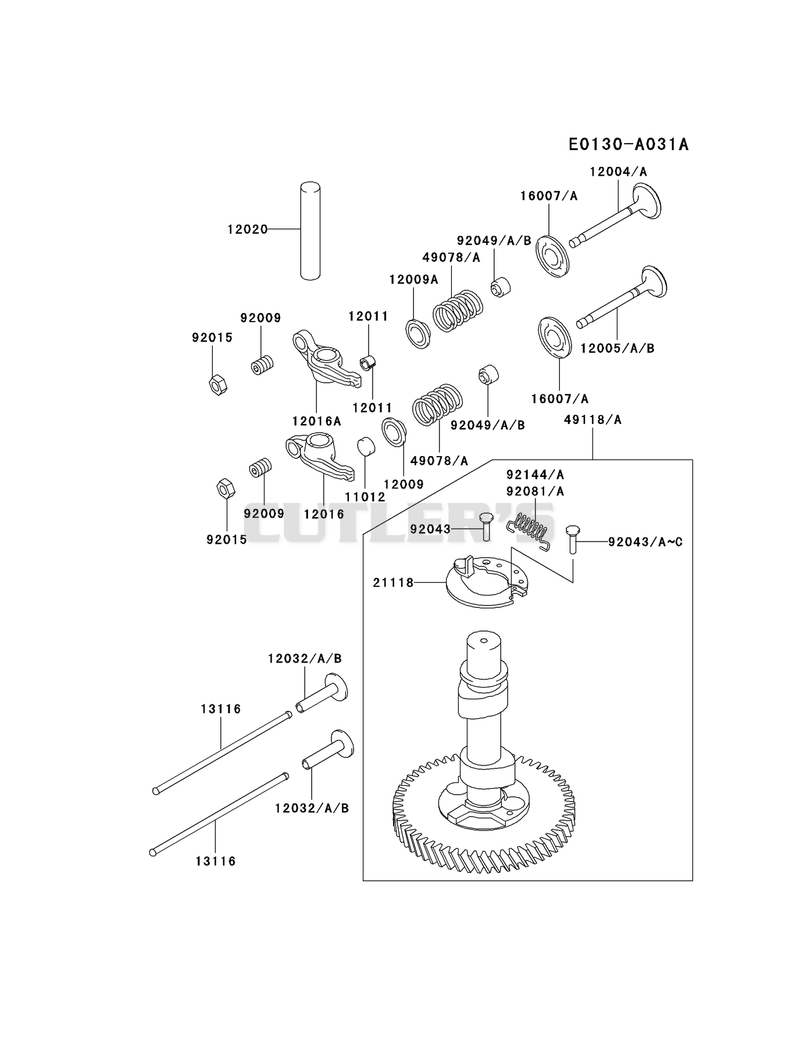 VALVE/CAMSHAFT