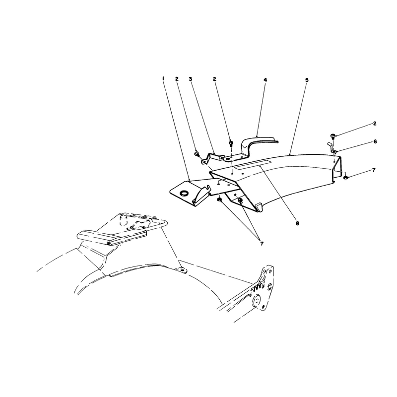 Side Discharge Chute Model No 59108 Optional