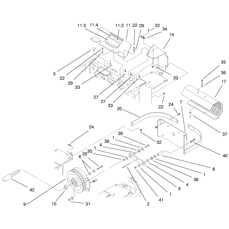 Shields and Clutch Assembly