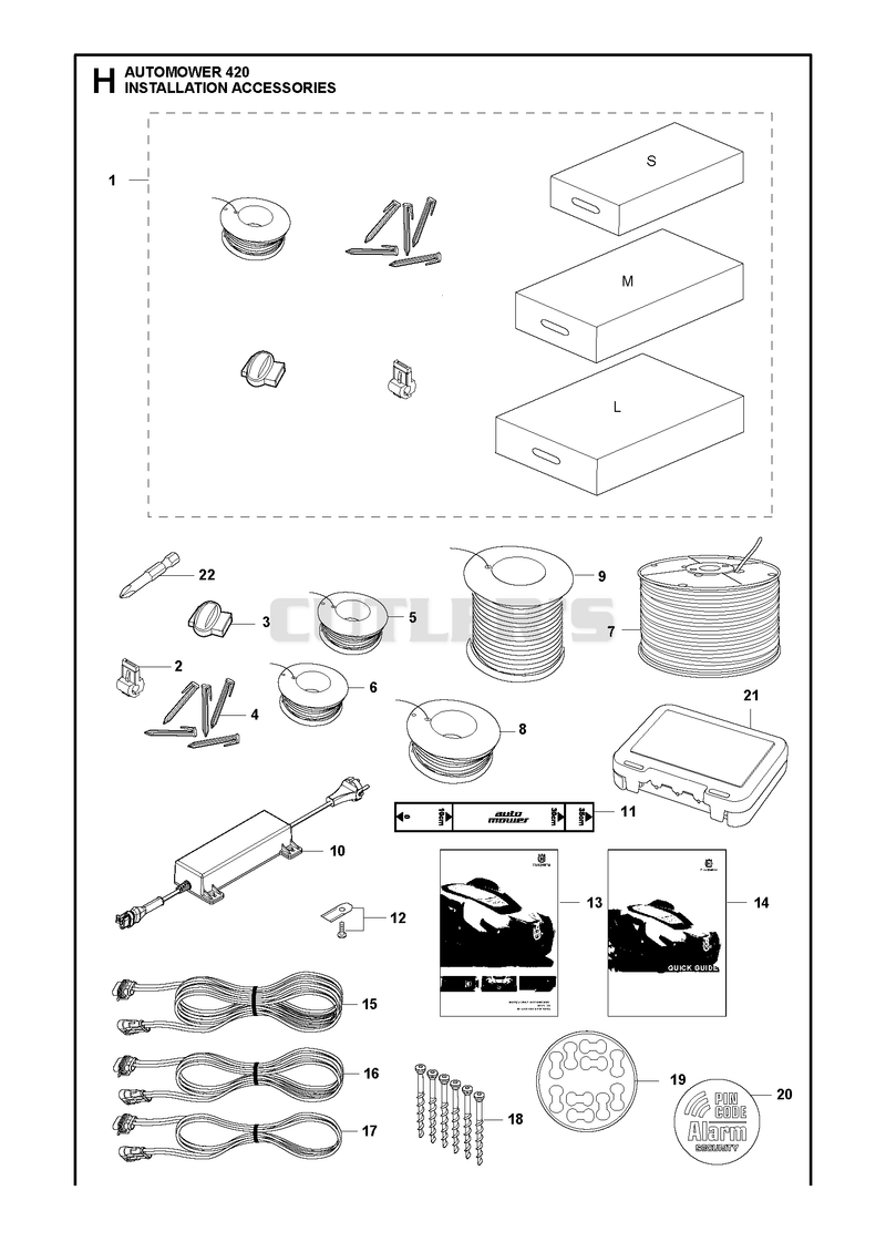 INSTALLATION ACCESSORIES