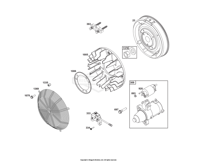 Flywheel, Ignition, and Starter Group