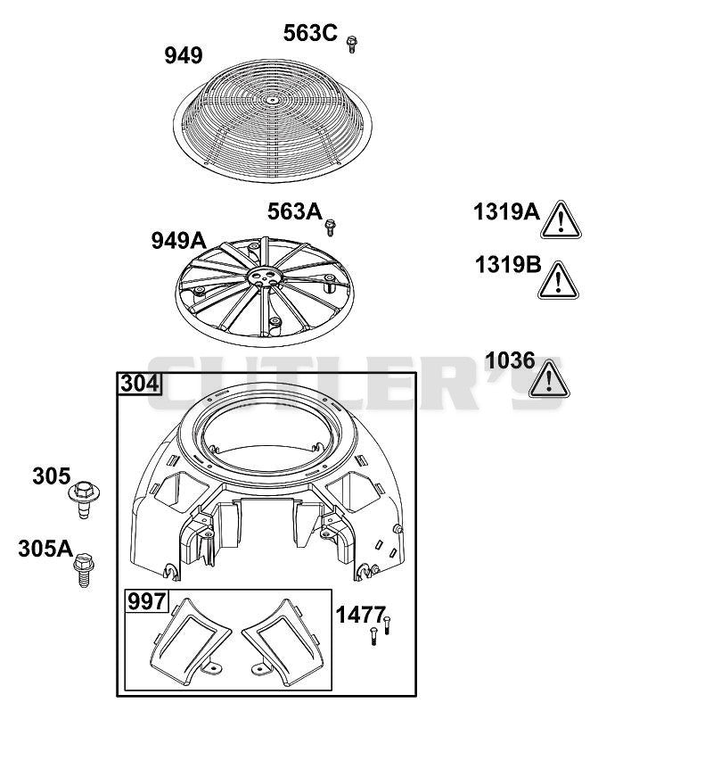 BLOWER HOUSING GROUP