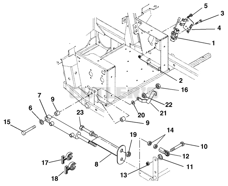 Lift Valve And Cylinder