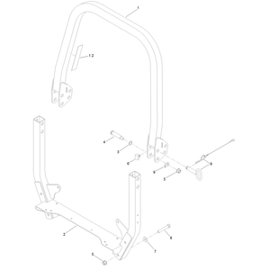 Roll Over Protection System Assembly No 161-3495