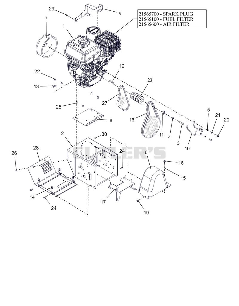 Engine and Frame