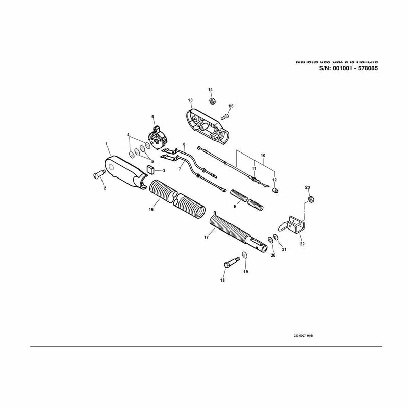 Hip Mount Throttle