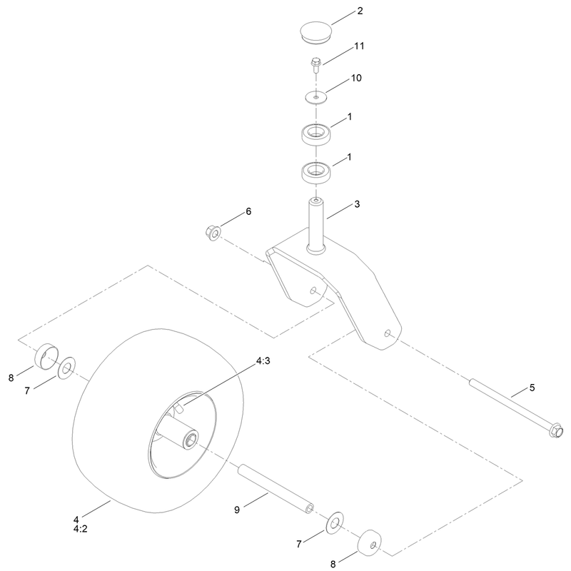 Caster Wheel Assembly