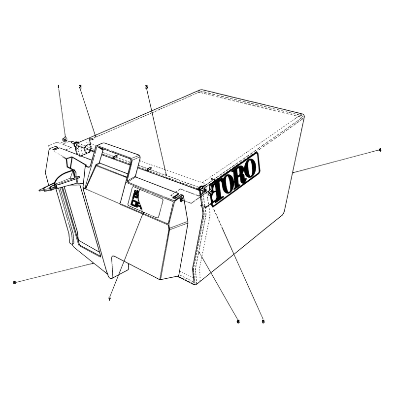 Grass Bag Assembly No 11-0189