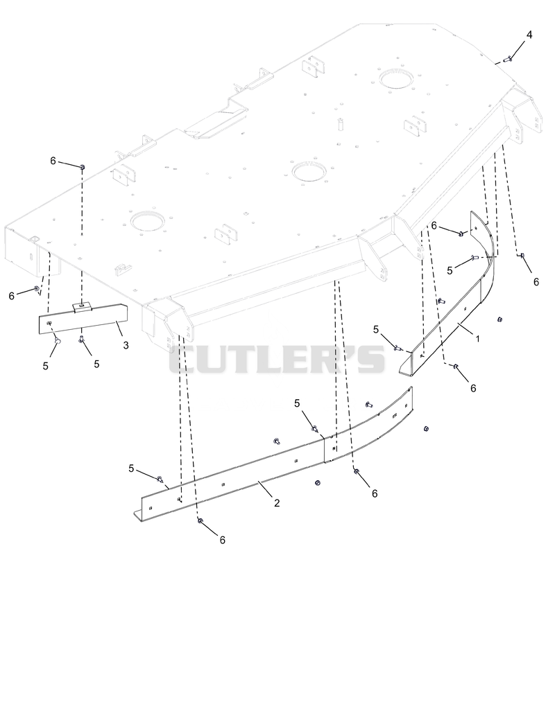 Deck Baffles - 72"