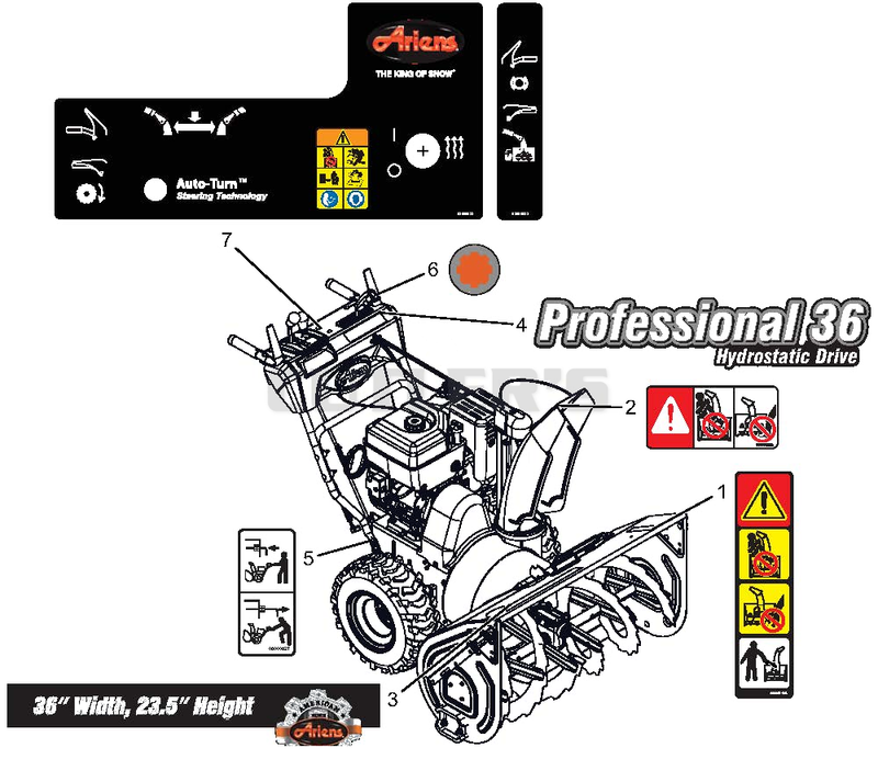 Decals - 36"