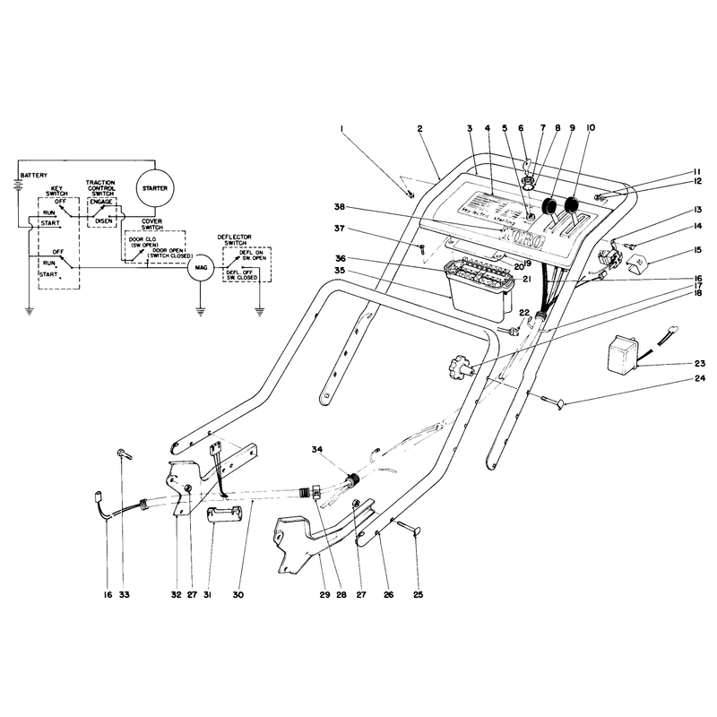 Handle Assembly Model 20696