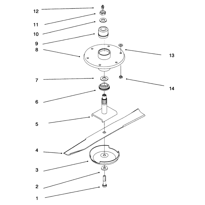 Spindle Assembly and Blade