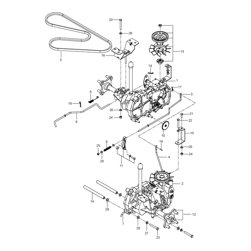 HYDRAULIC PUMP - MOTOR