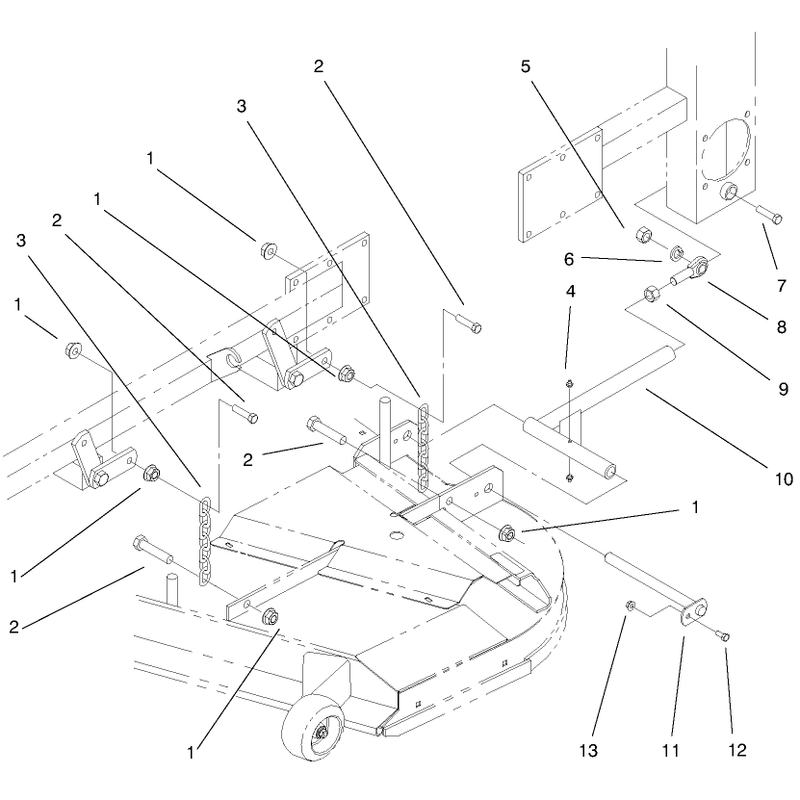 Frame and Deck Assembly
