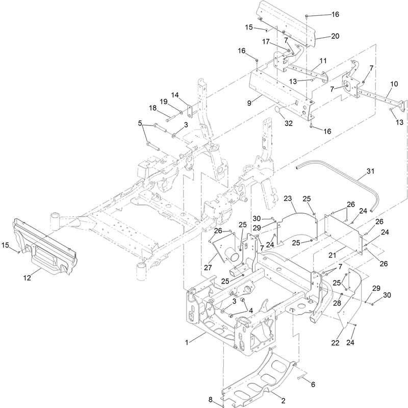 Power Frame Assembly