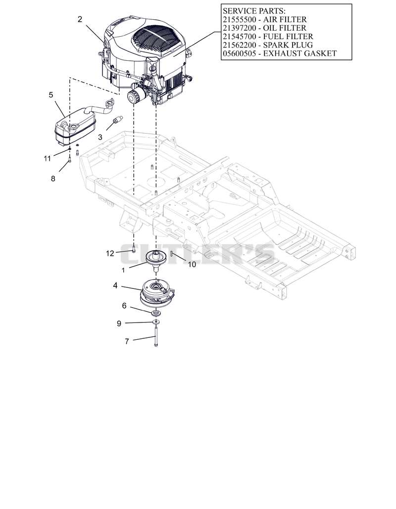 Engine - Kohler 24HP