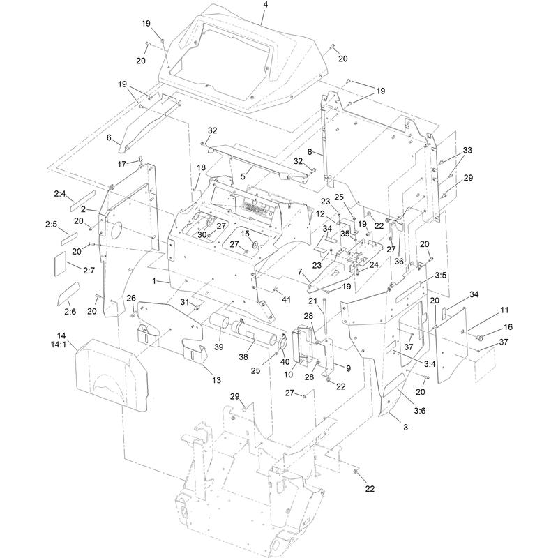 Tower and Hood Assembly
