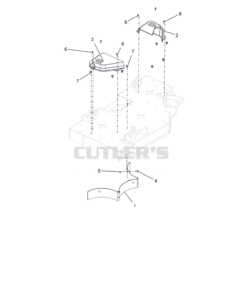 Belt Covers and Baffles - 42"