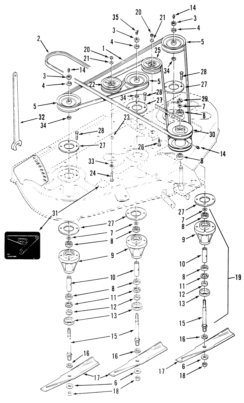 Deck Assembly continued