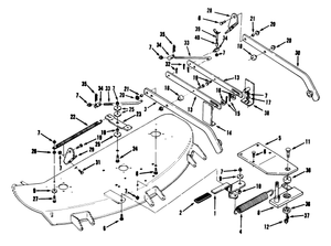 Toro 05-42SY02 42 in. Side Discharge Mower Attachment (Serial #: 1000001 - 1999999) Parts Diagram