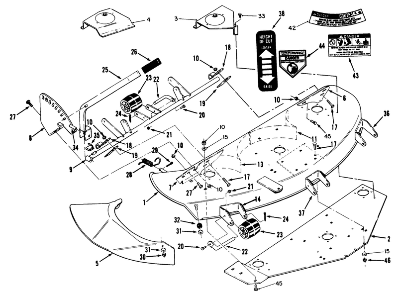 Deck and Decal Assembly