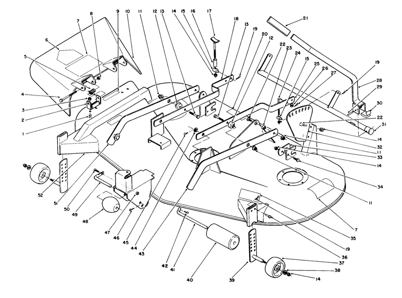 Deck and Lift Assembly