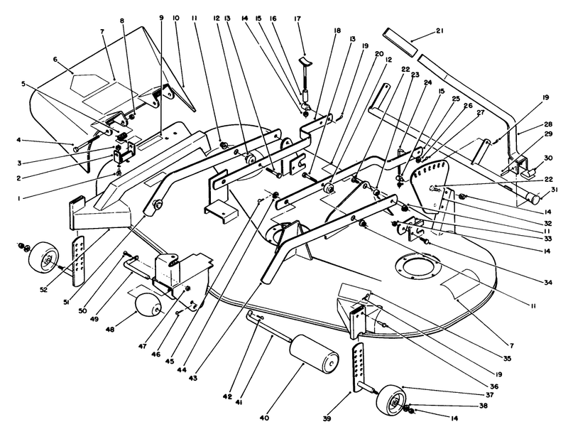 Deck and Lift Assembly