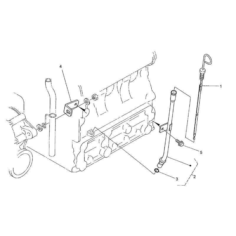Dipstick and Guide Assembly