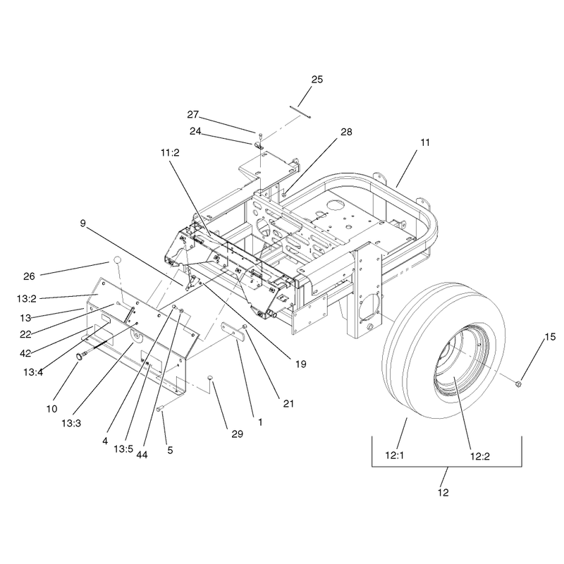 Main Frame Assembly