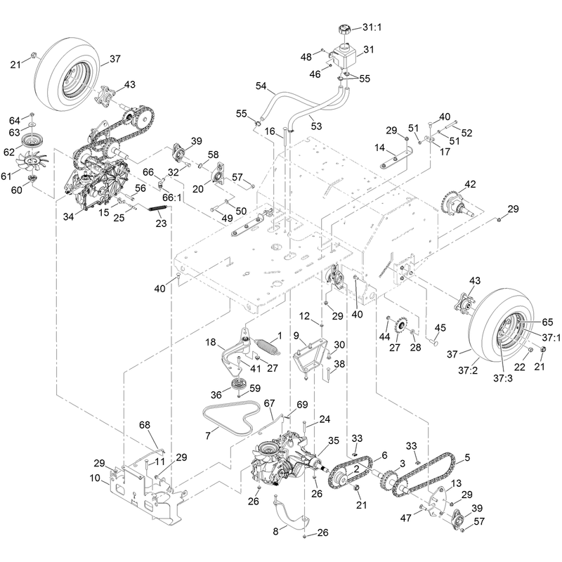 Ground Drive Assembly