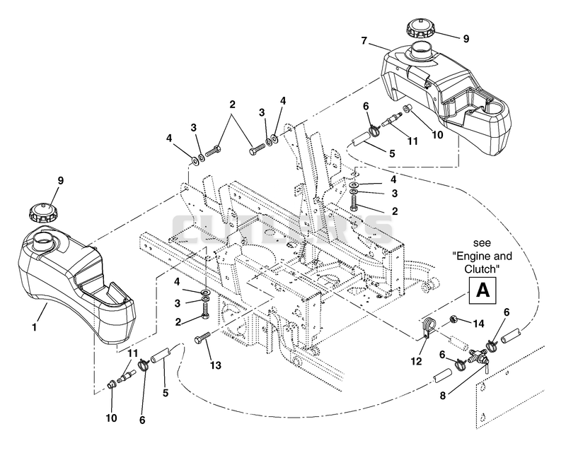 Fuel Tanks And Hoses