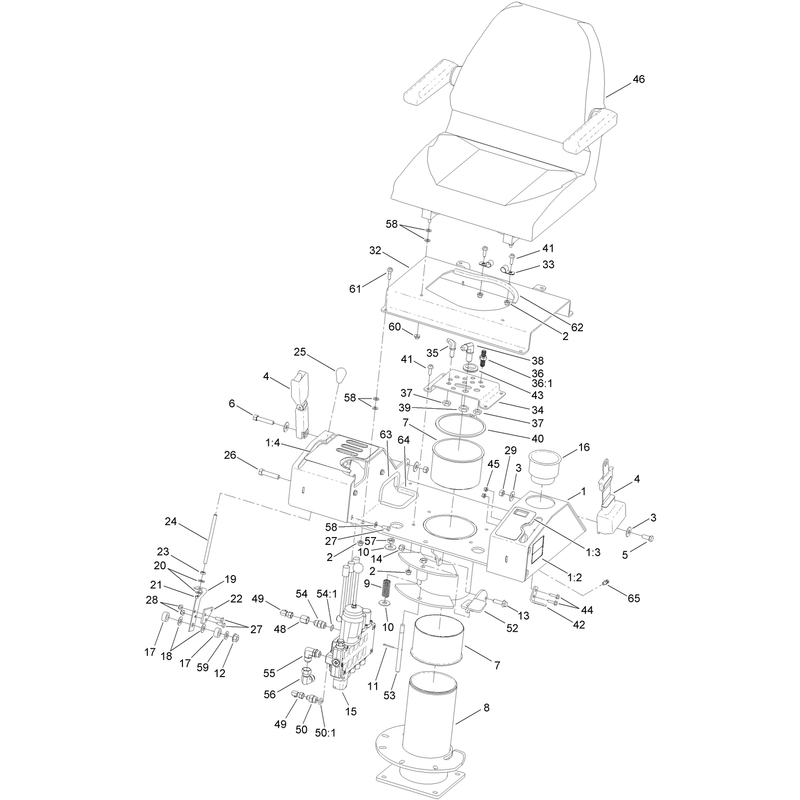 Seat and Mounting Assembly