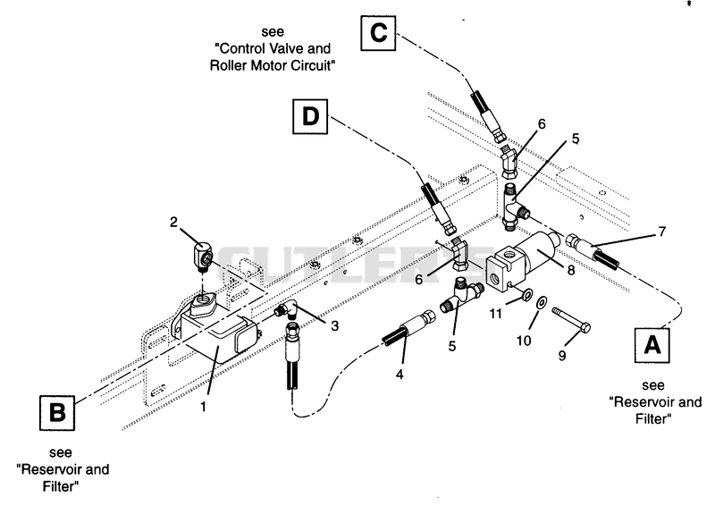 HYDRAULIC PUMP AND VALVE