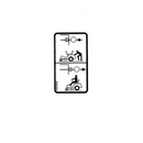 Ariens 05305200 Decal, Transmission Disconnect