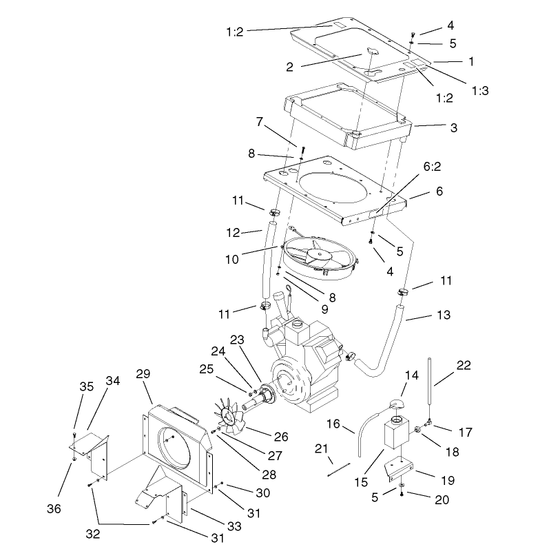Cooling System Assembly