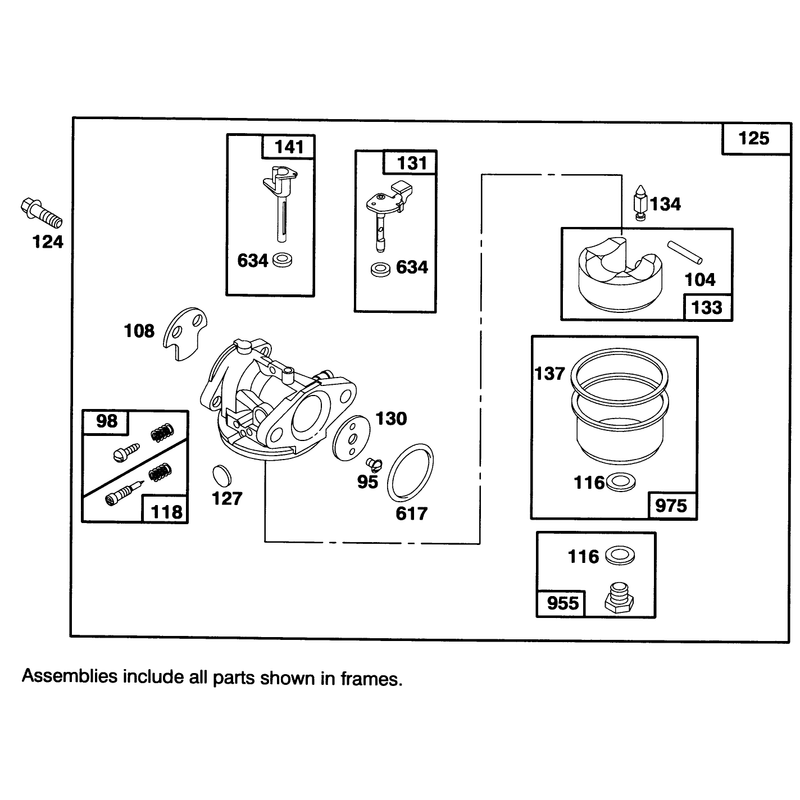 Engine Briggs and Stratton Model 127702-0115-01