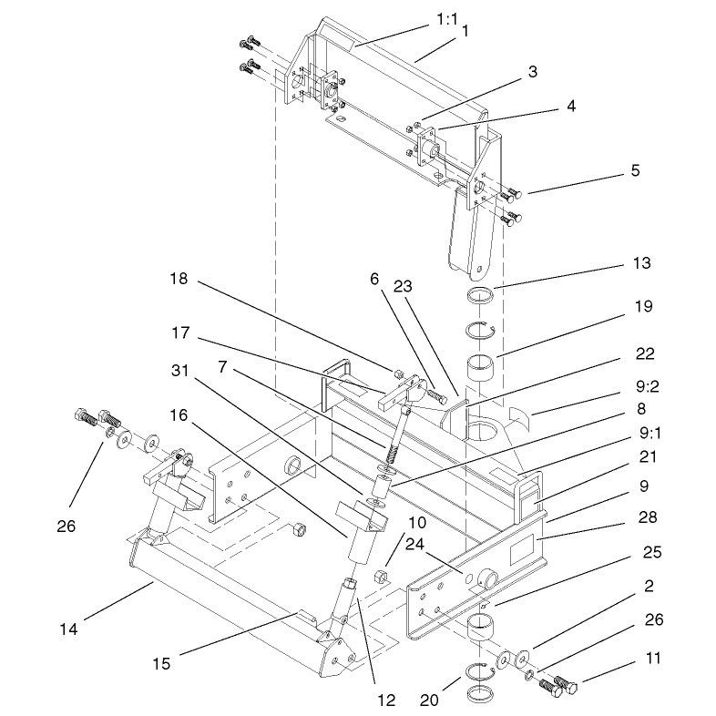 Main Mount Assembly