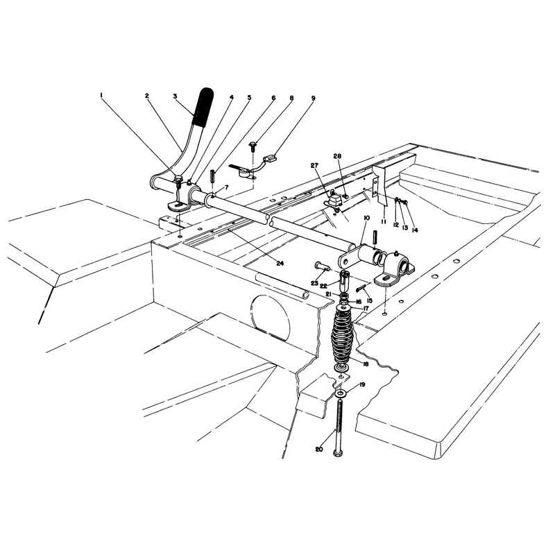 Power Take-Off Lever Assembly