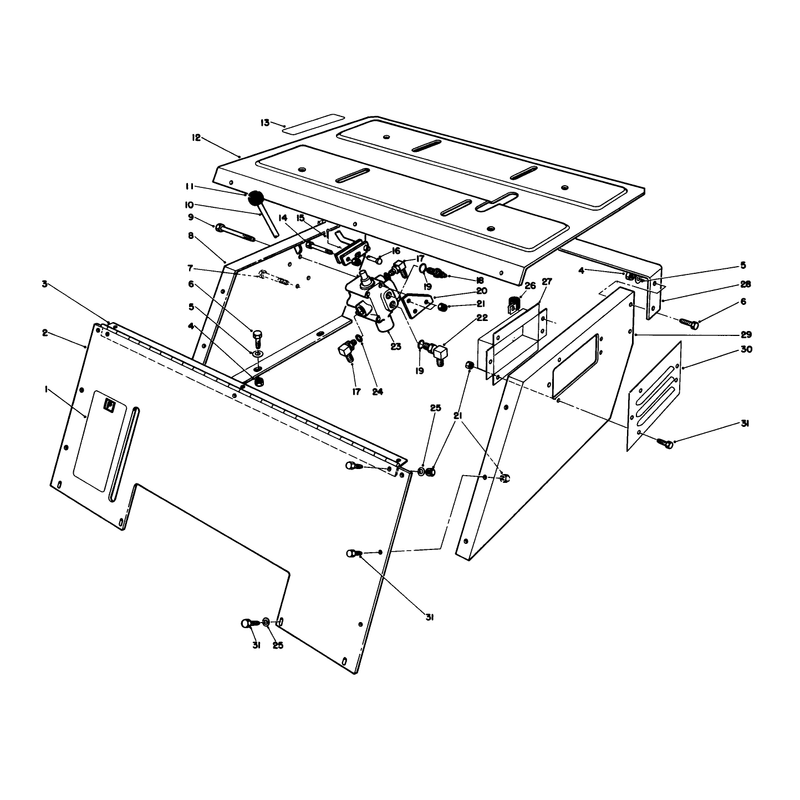 Seat Support Assembly