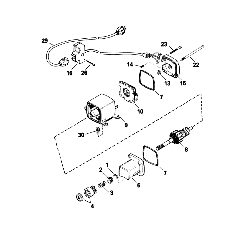 Electric Starter Motor Kit No. 23-3790