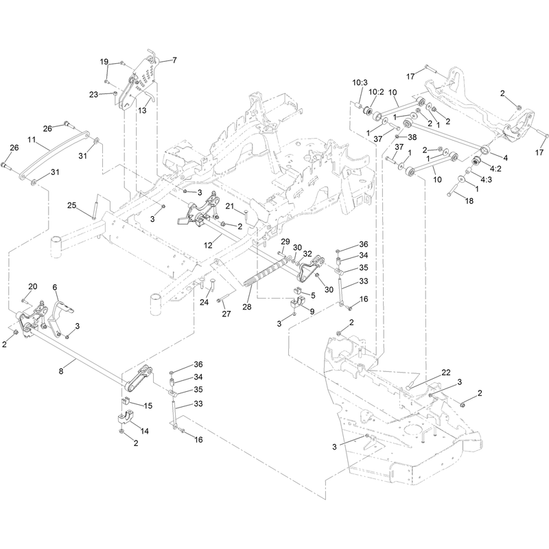 Deck Lift Assembly