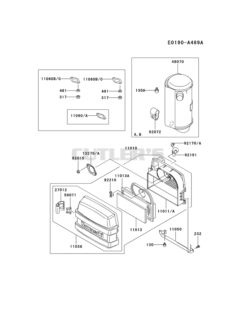 AIR-FILTER/MUFFLER