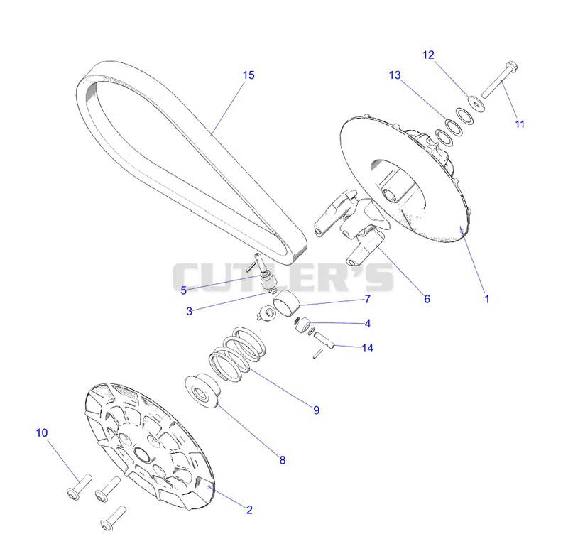 Drive Train, Clutch Secondary