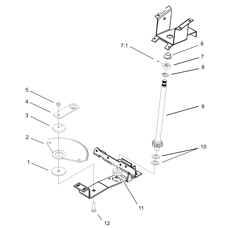 Lower Steering Assembly