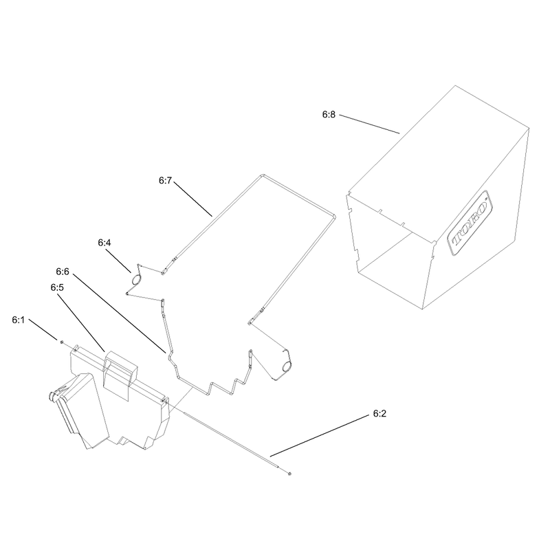 Rear Bagger Assembly No 11-0189