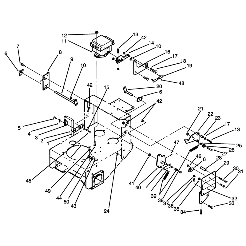 Hydraulic Pump and Linkage Assembly