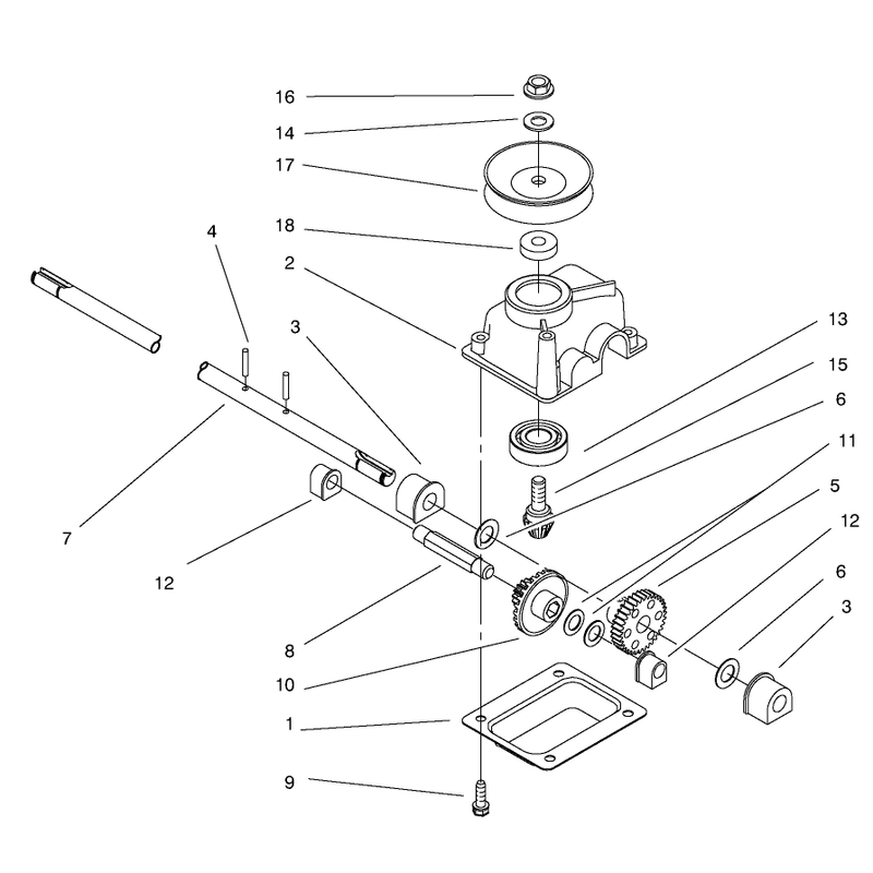 Gear Case Assembly