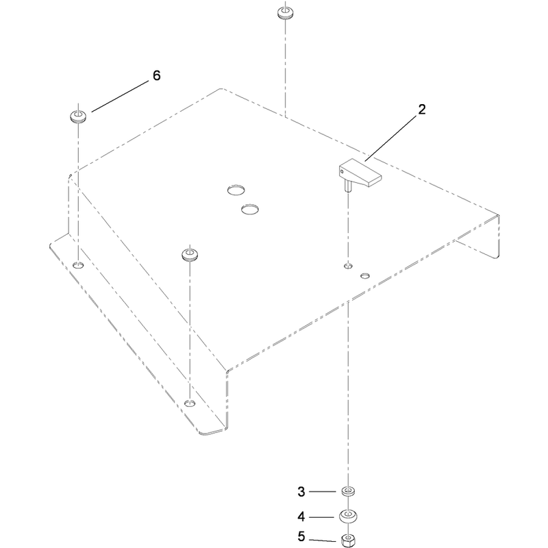 Right Hand Belt Cover Assembly No 117-3551