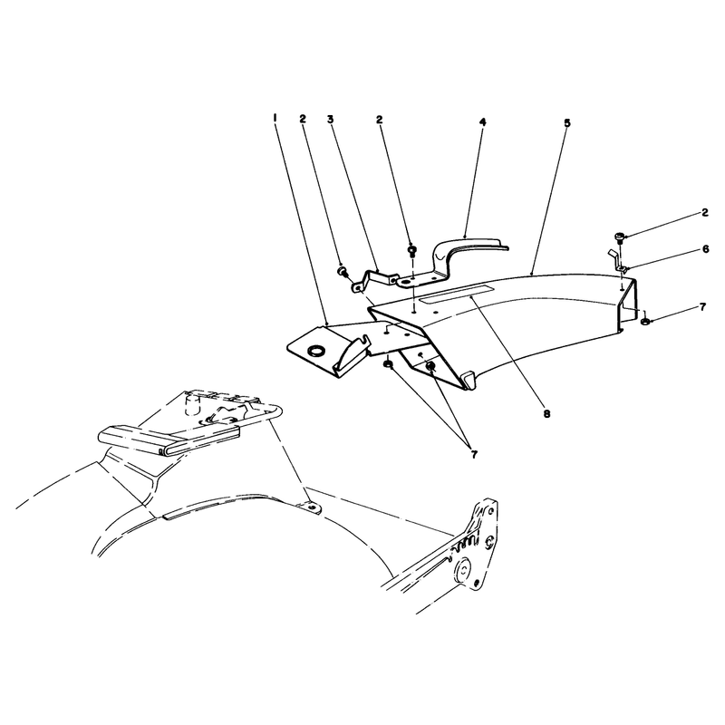 Side Discharge Chute Model No 59108 Optional