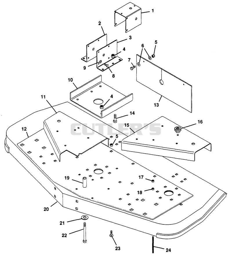 MOWER DECK